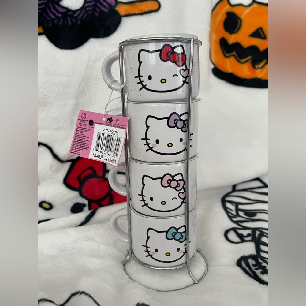 Hello Kitty espresso mugs NEW!